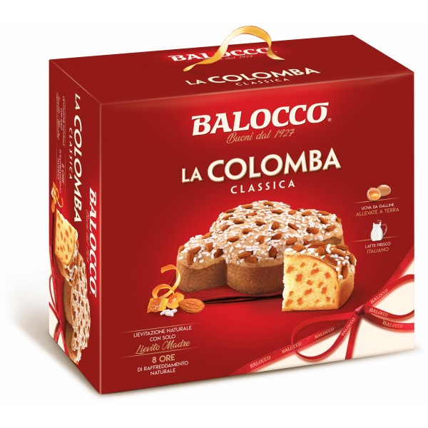 Geniet van Pasen met Colomba Pasquale, gratis bij u thuis geleverd