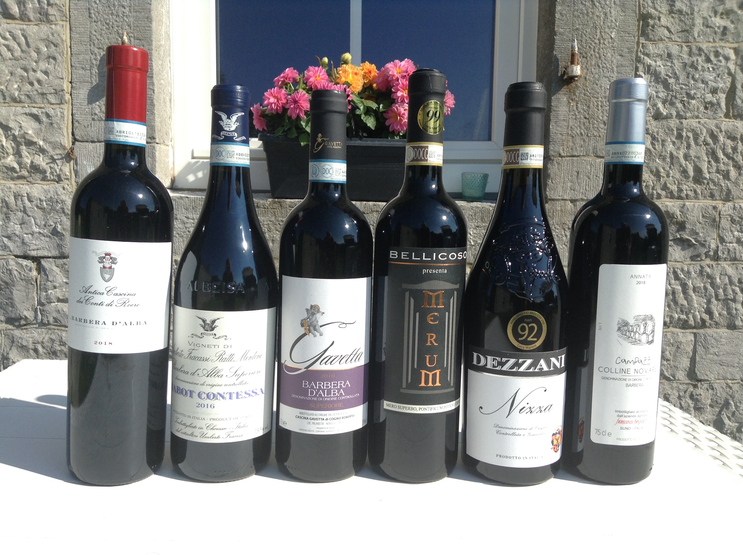 Barbera D Alba vergelijking met Barbera d