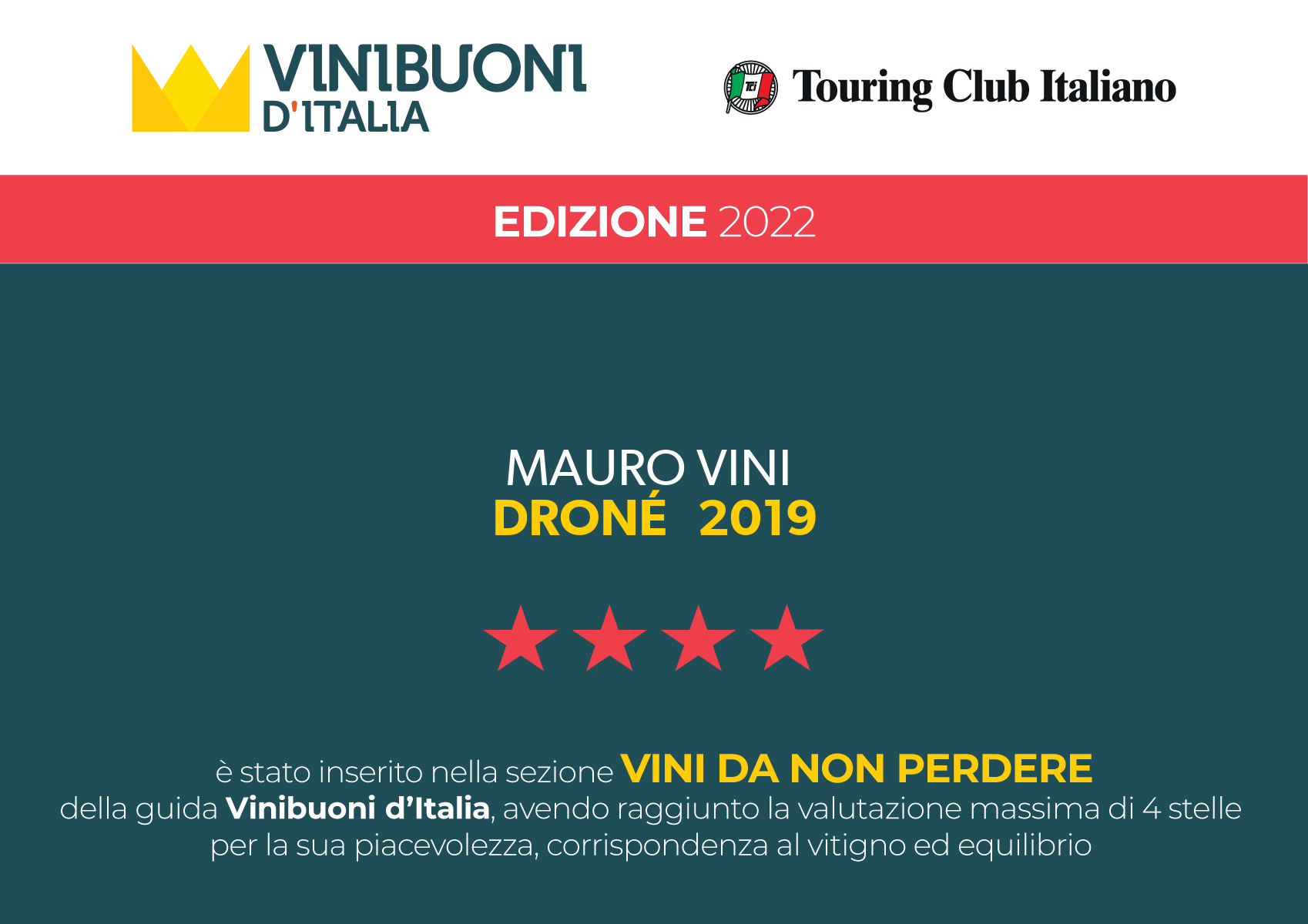 Mauro Vini-  Nebbiolo - Drôné 2020