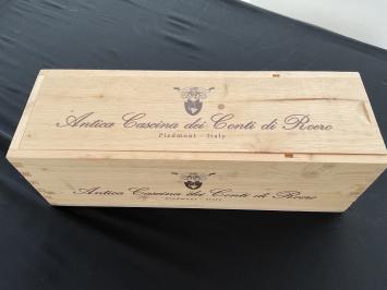 Verpakking Houten Kistje - Antica Cascina dei Conti Di Roero - Roero Riserva DOCG - 2019