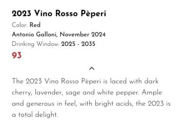 Podere ai Valloni - Vespolina - Vino Rosso Bio Peperi - 2023